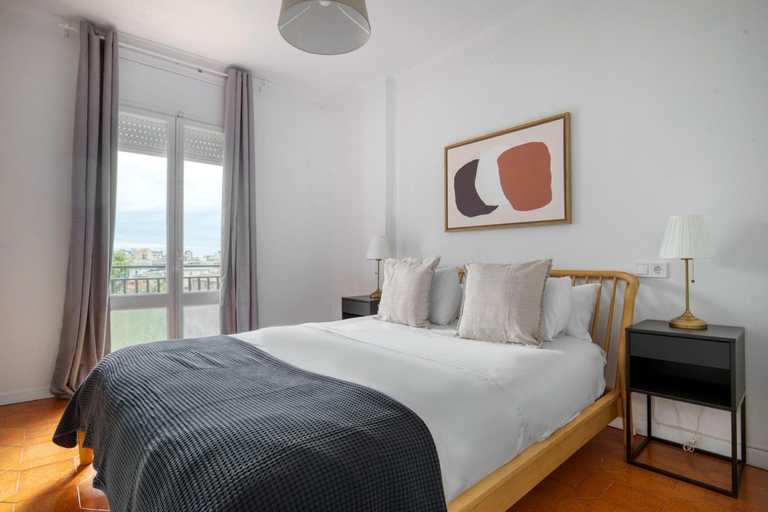 Apartment Blueground Les Corts Balcony Furnished Bcn-128 *