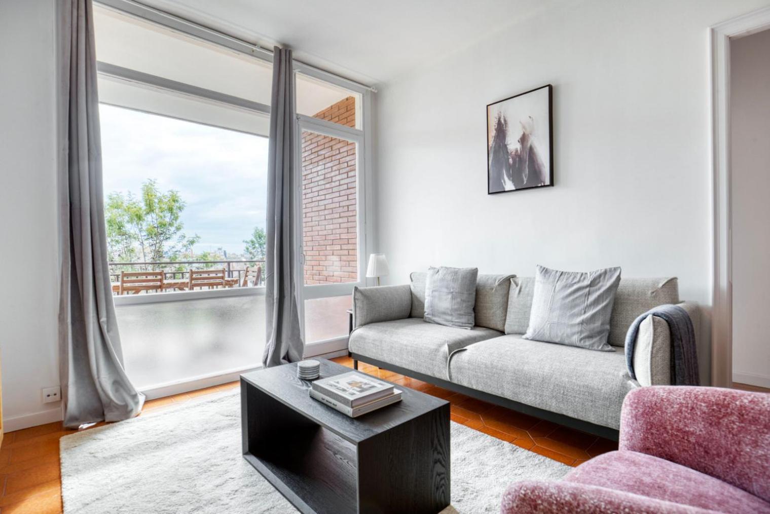 Apartment Blueground Les Corts Balcony Furnished Bcn-128 *